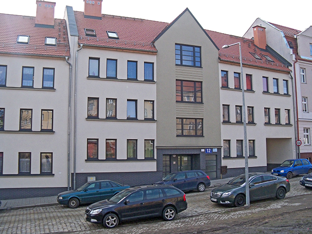 Budynek z lokalami komunalnymi przy ul. Staszica 10 i 12 w Wałbrzychu